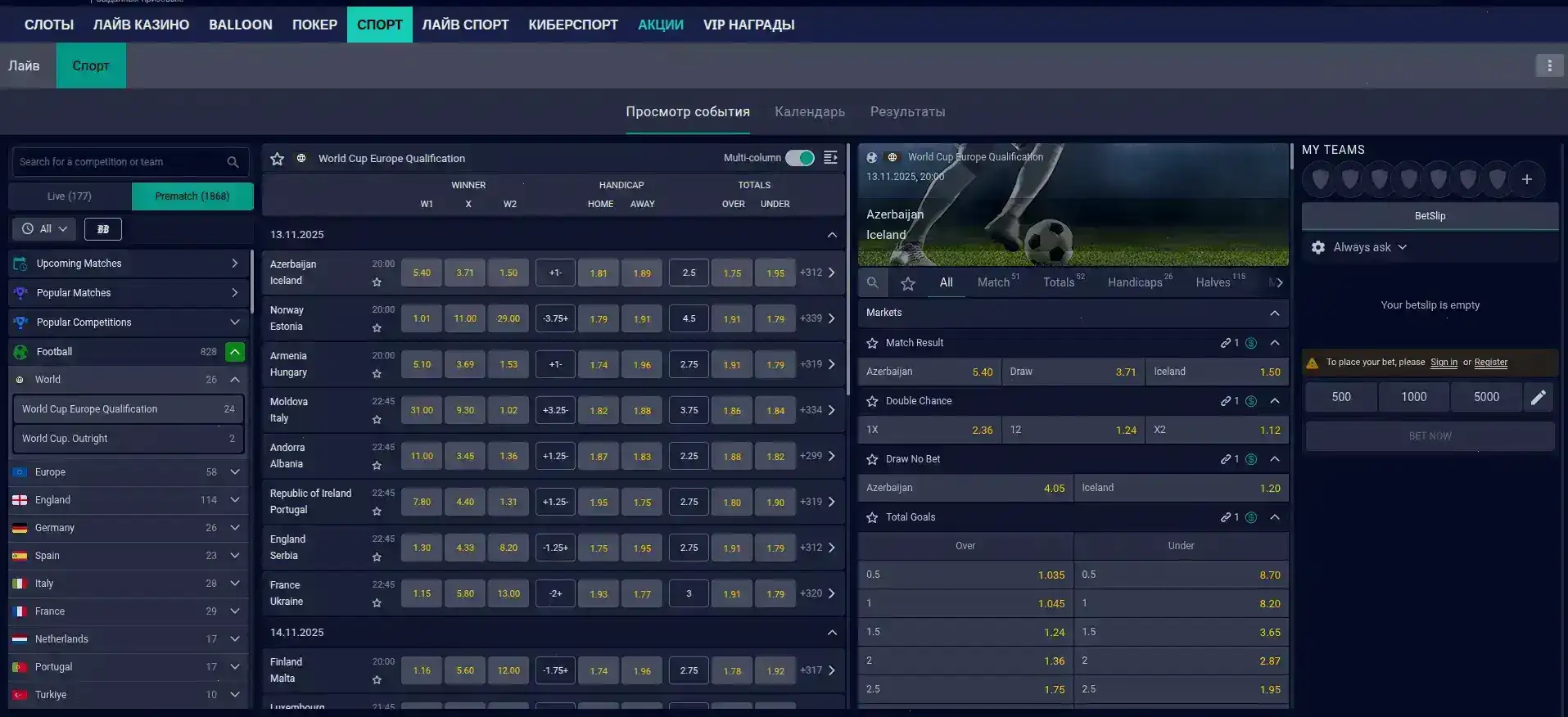 Мобильная версия казино Эльдорадо на смартфоне